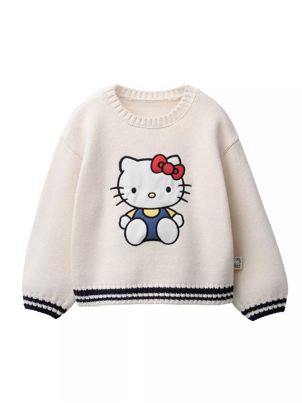 Zara Cream Hello Kitty Sweater